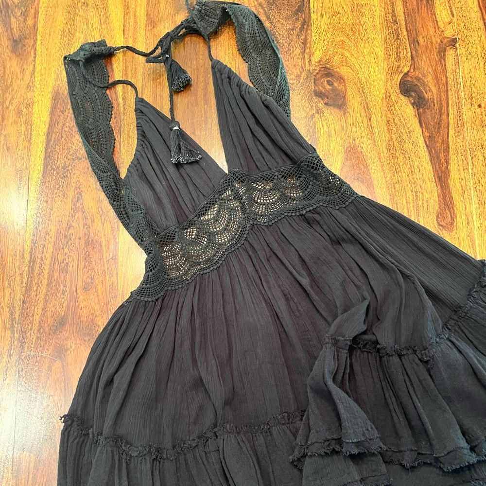 Backless dress from free people